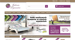 Desktop Screenshot of galeria-dywanow.com